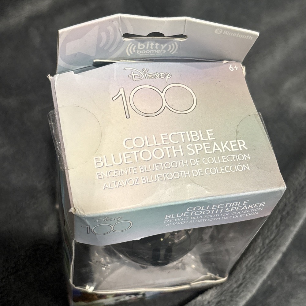Disney 100 - Mickey Mouse - Platinum Bitty Boomers - Bluetooth Mini-Speaker-New - Picture 4 of 9